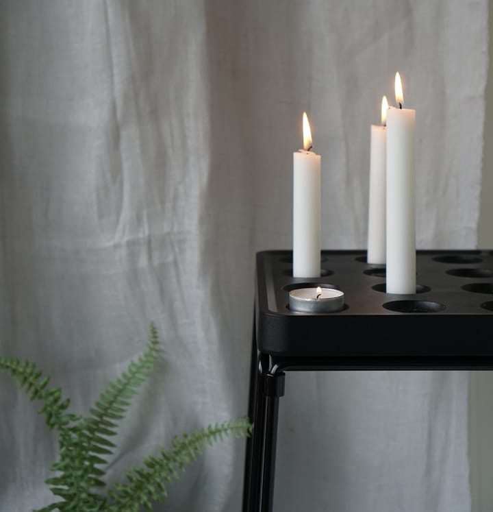 Bougeoir Stumpastaken noir, grand Born In Sweden