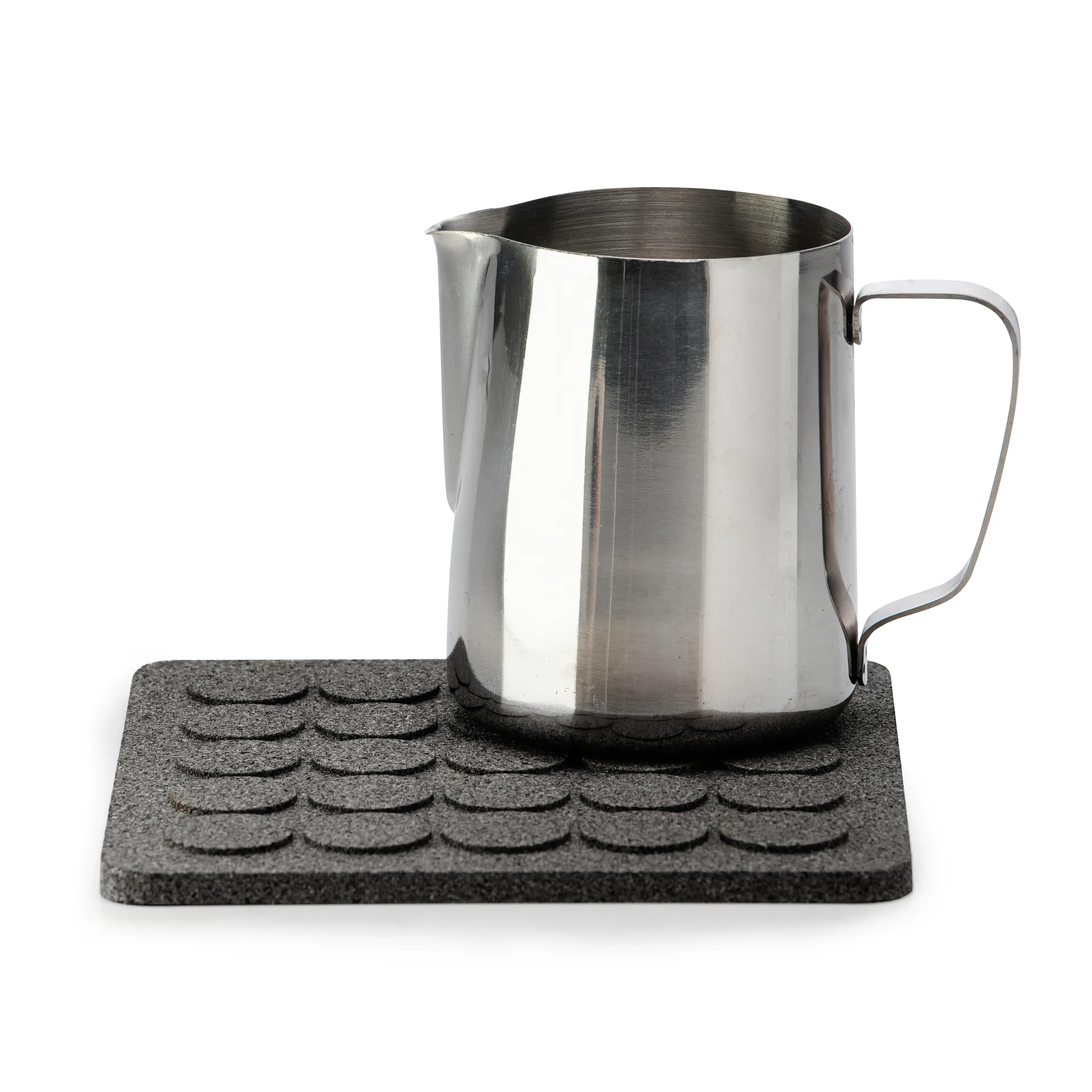 Dessous de casserole carré Dots 20x20 cm, Noir Born In Sweden