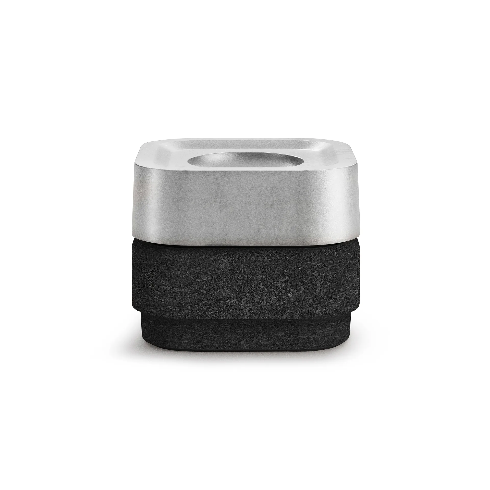 Support en liège pour bougeoir Stumpastaken Ettan, Noir Born In Sweden