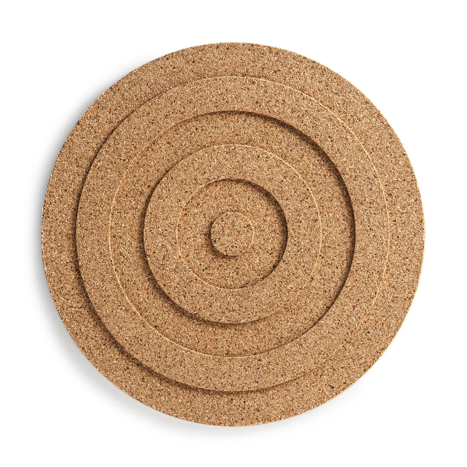 Tapis rond pour casseroles Circle Ø20 cm, Marron Born In Sweden