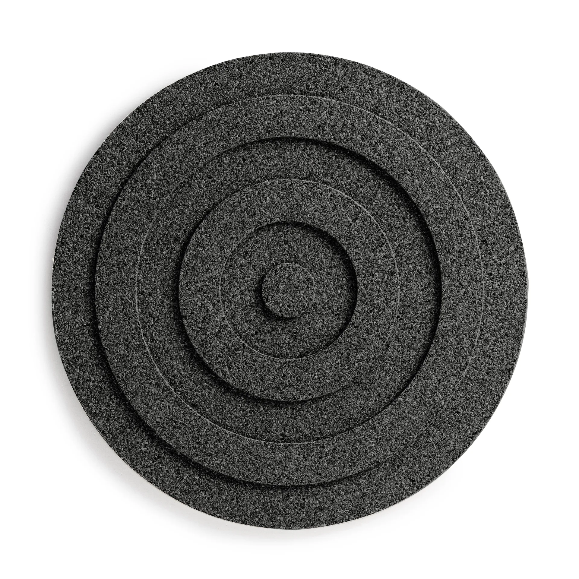 Tapis rond pour casseroles Circle Ø20 cm, Noir Born In Sweden