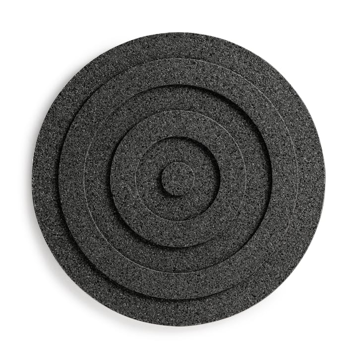 Tapis rond pour casseroles Circle Ø20 cm - Noir - Born In Sweden