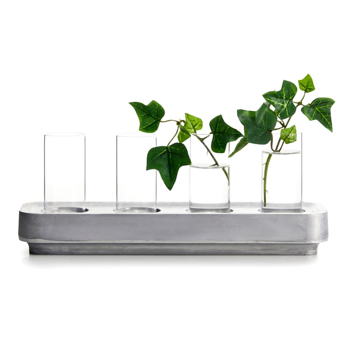 Vase Stumpastaken Lot de 4, Transparent Born In Sweden