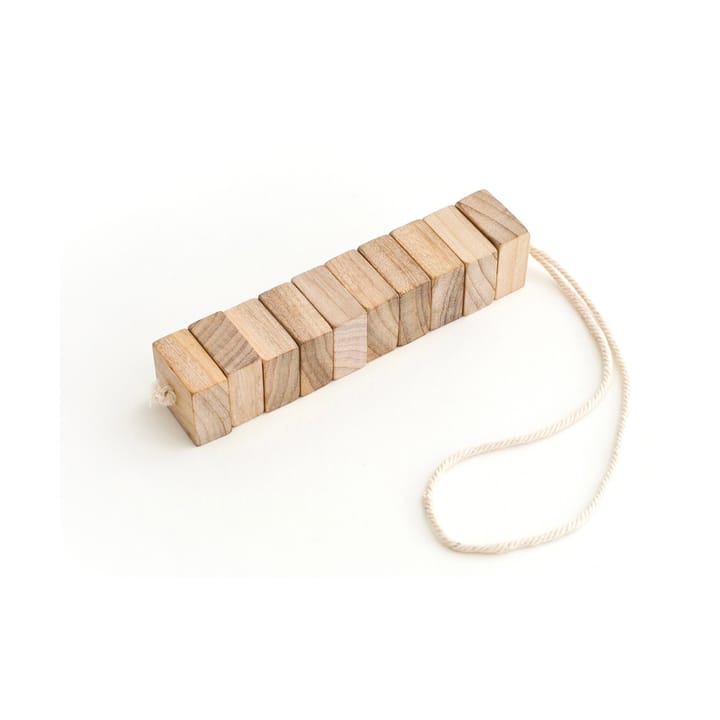 Bloc parfumé Bosign en cèdre blanc avec corde, Lot de 10 Bosign