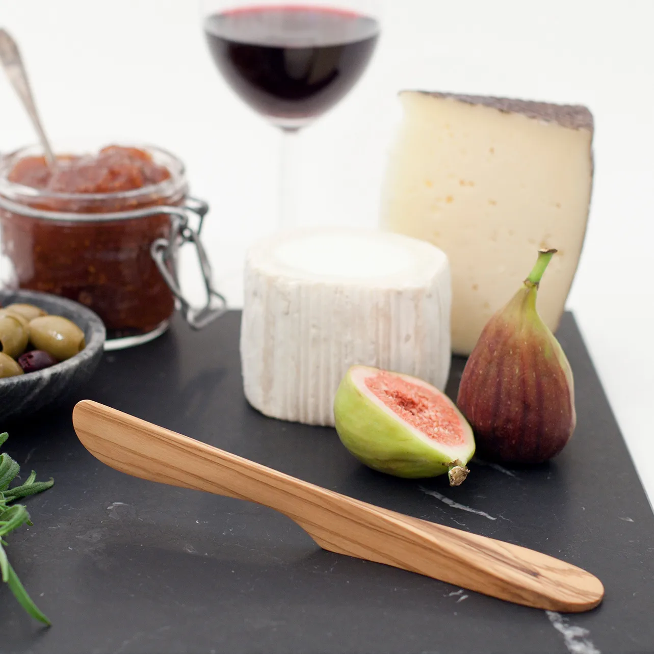 Couteau à beurre large bois, Olivier Bosign