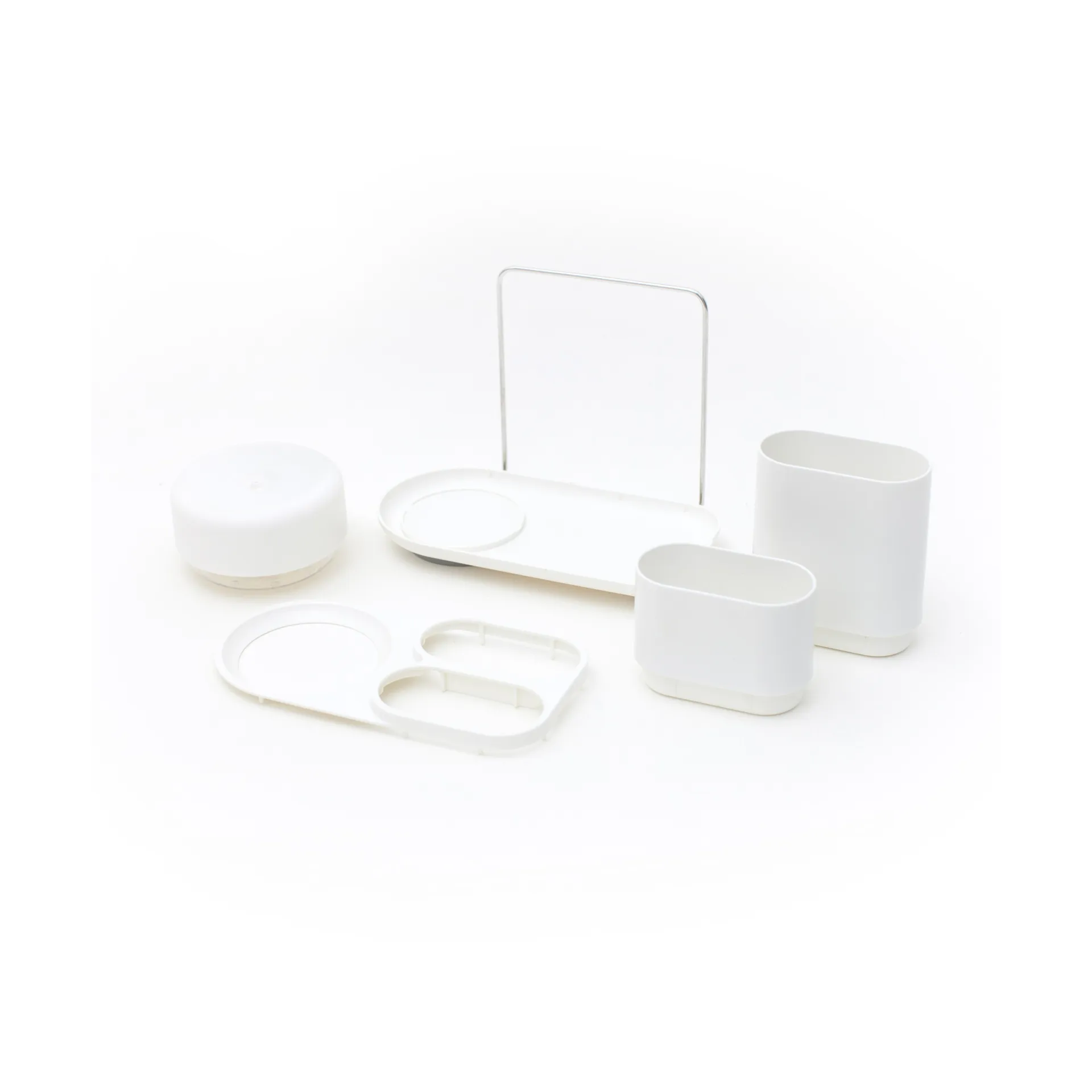 Distributeur de liquide vaisselle avec rangement Do-Dish Caddy PLUS, Blanc Bosign