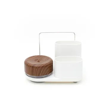 Distributeur de liquide vaisselle avec rangement Do-Dish Caddy PLUS - Bois sombre - Bosign