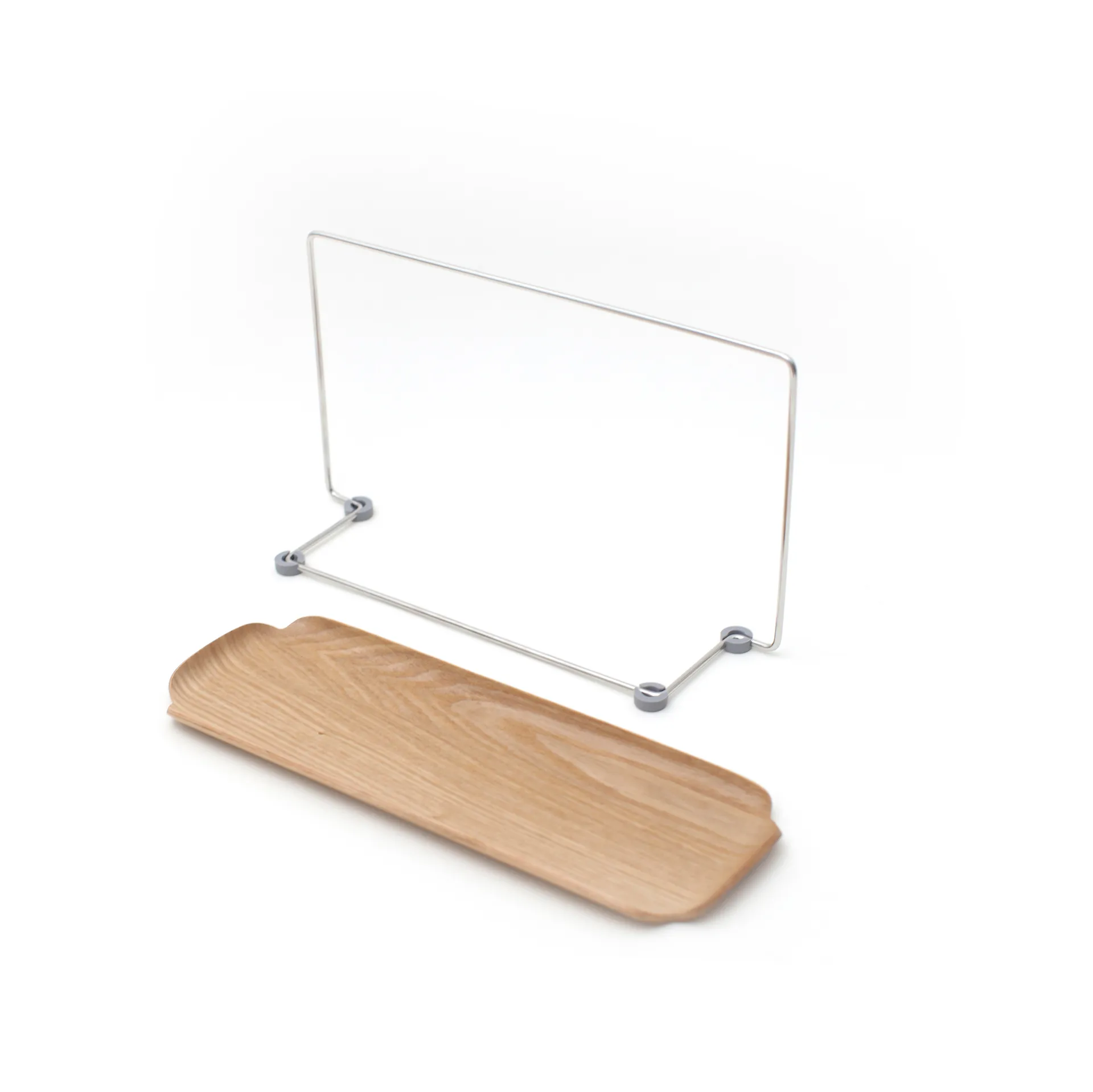 Égouttoir avec support pour chiffon LEAF, Saule-acier inoxydable Bosign