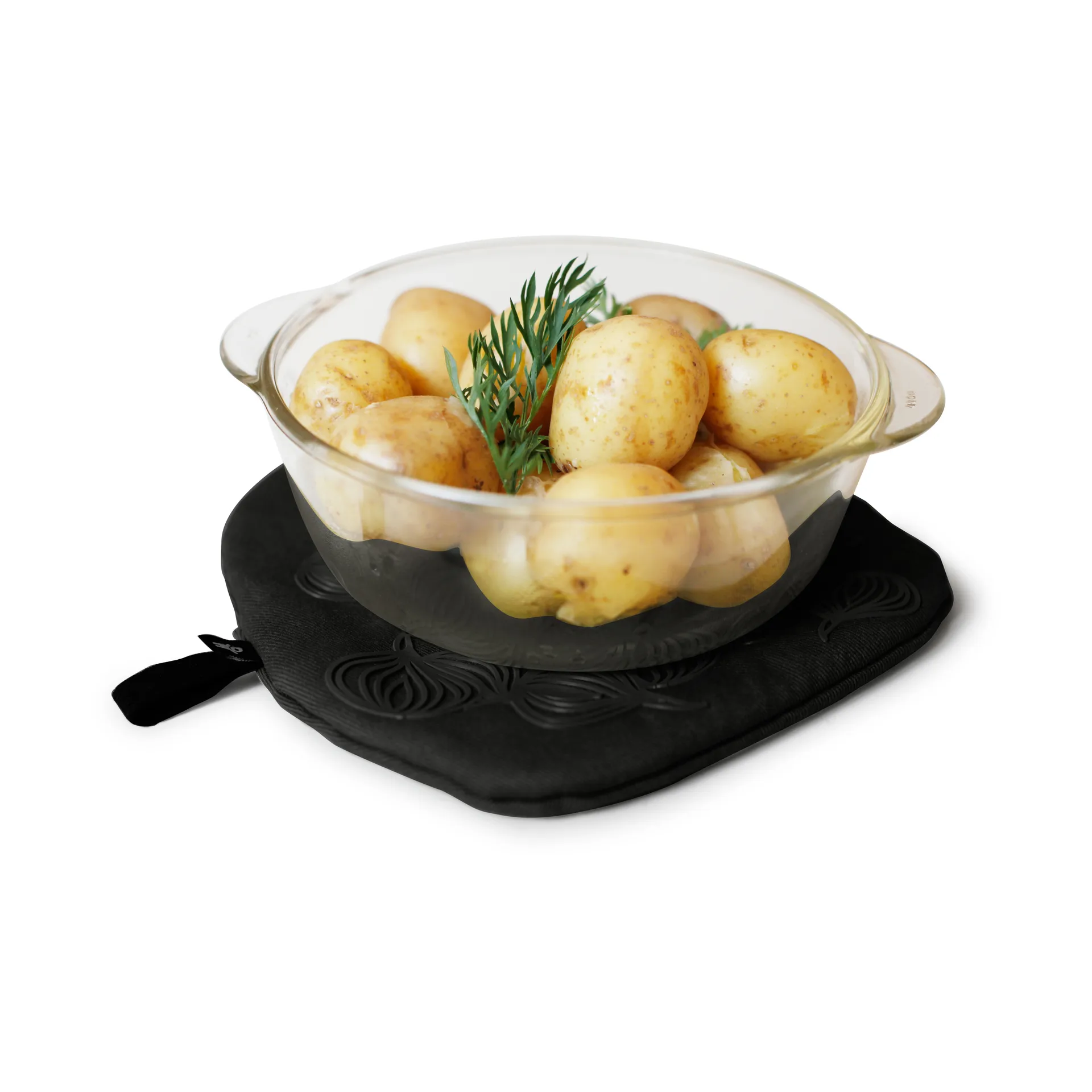 Gant de cuisine antidérapant avec poche Bosign, Noir Bosign