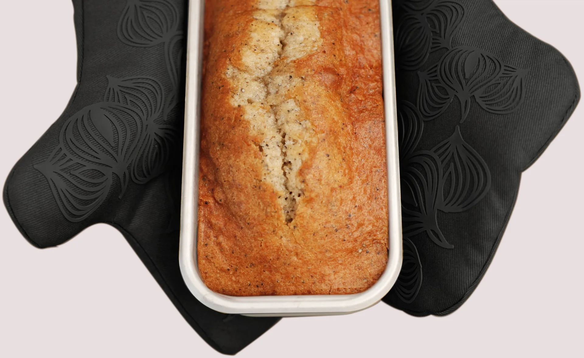 Gant de cuisine antidérapant Bosign, Noir Bosign