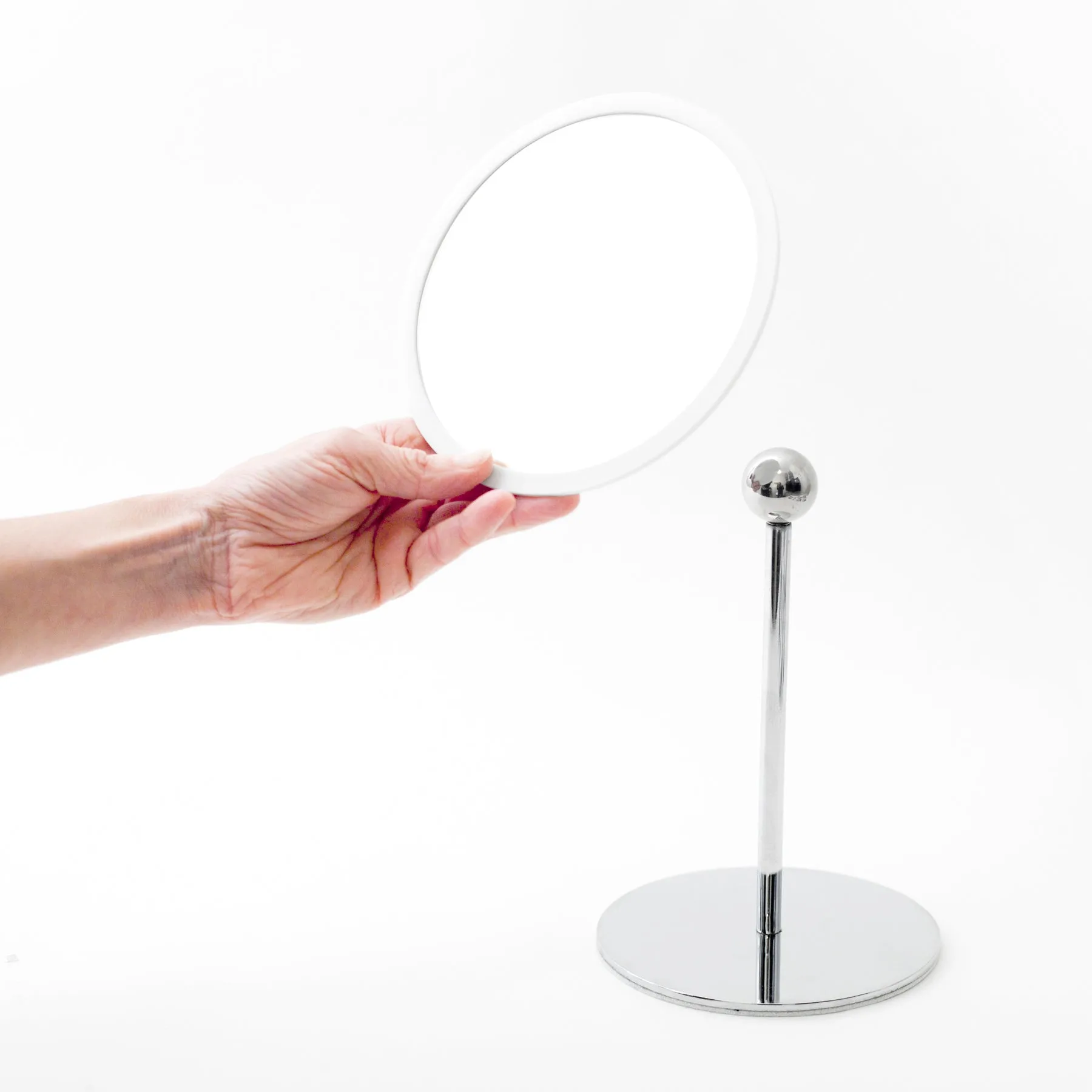 Miroir de table AirMirror x15 amovible magnétique, Ø16,5 cm Bosign