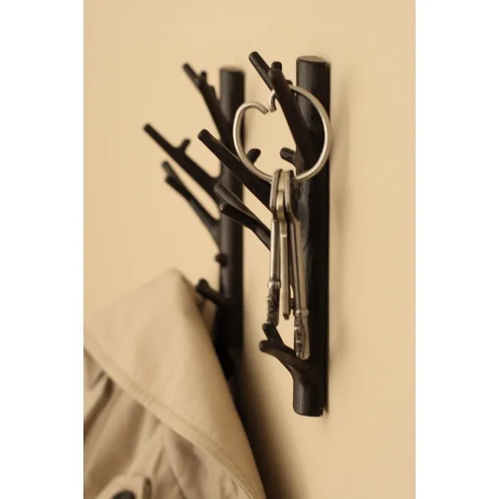 Patère Branche Bosign, Brun noir Bosign