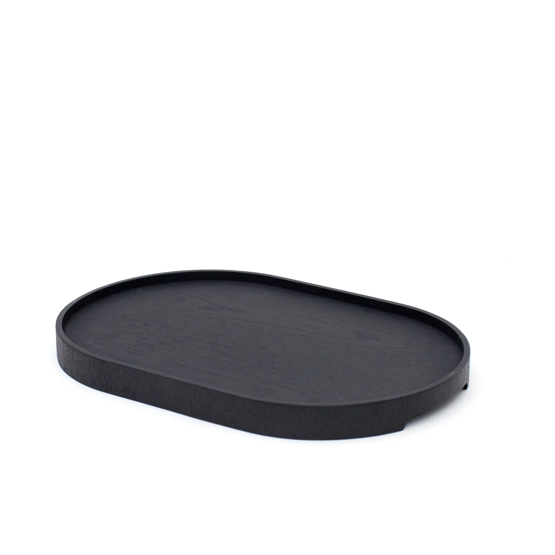 Plateau de service CurveLine™ anti-glisse 39x26 cm, Saule noir Bosign