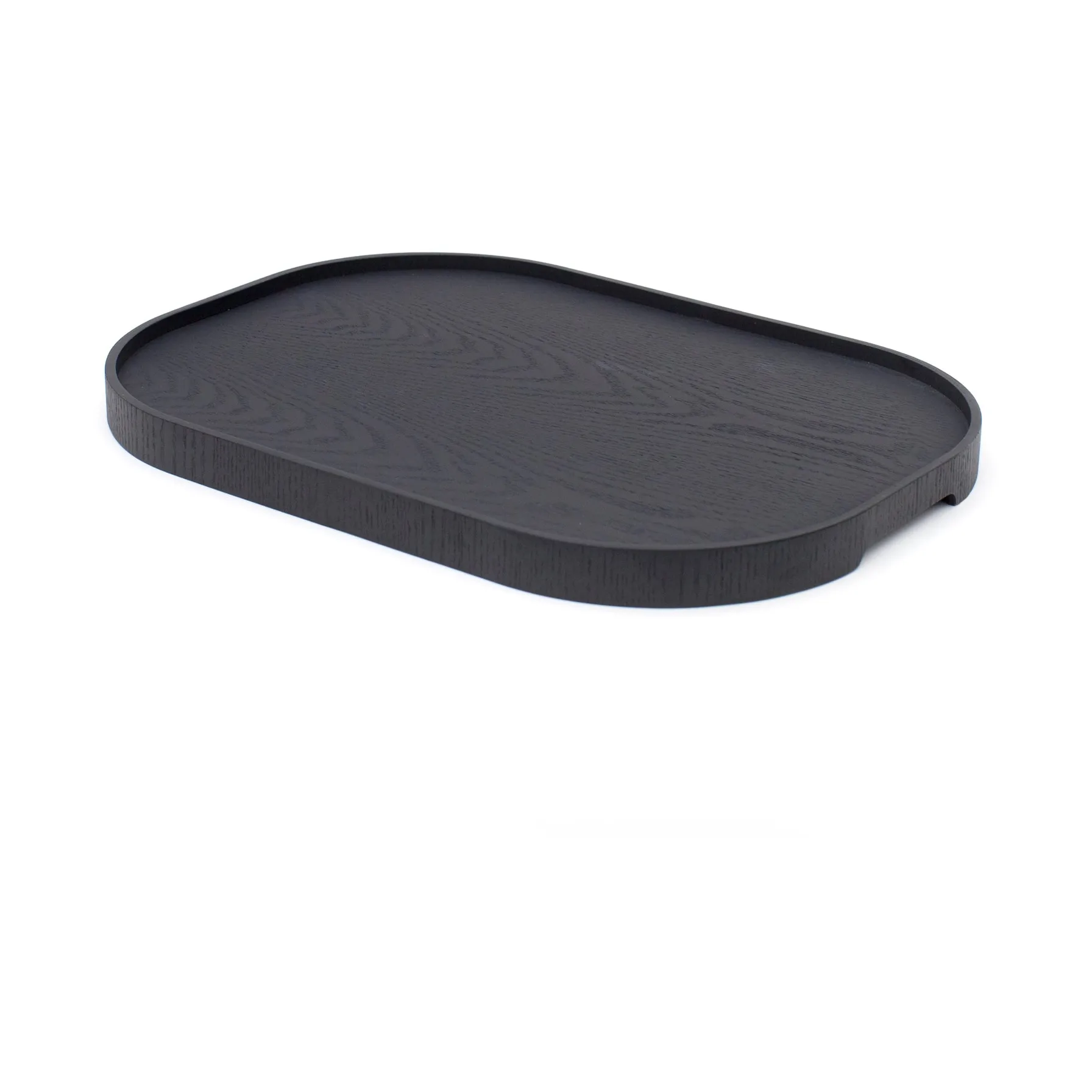 Plateau de service CurveLine™ anti-glisse 47x34 cm, Saule noir Bosign