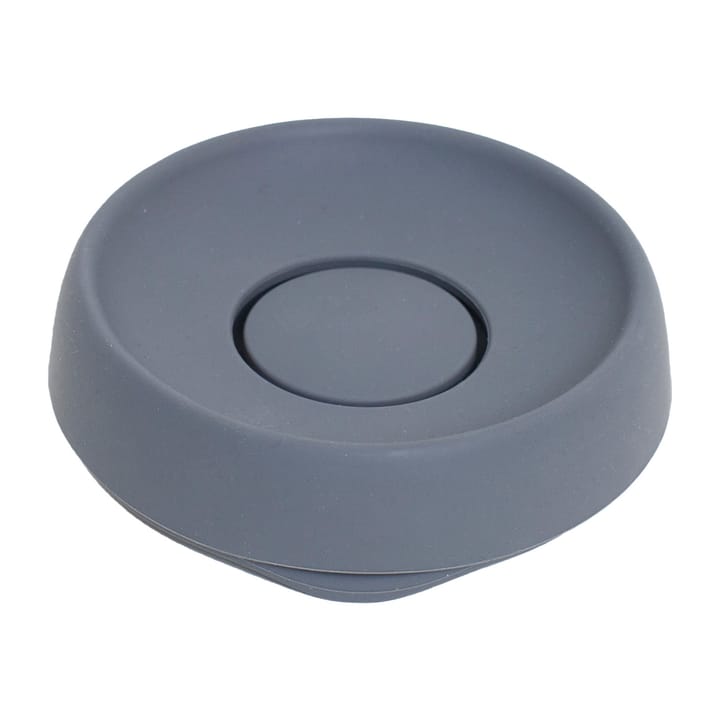 Porte-savon silicone avec égouttoir dissimulé medium - Graphite - Bosign