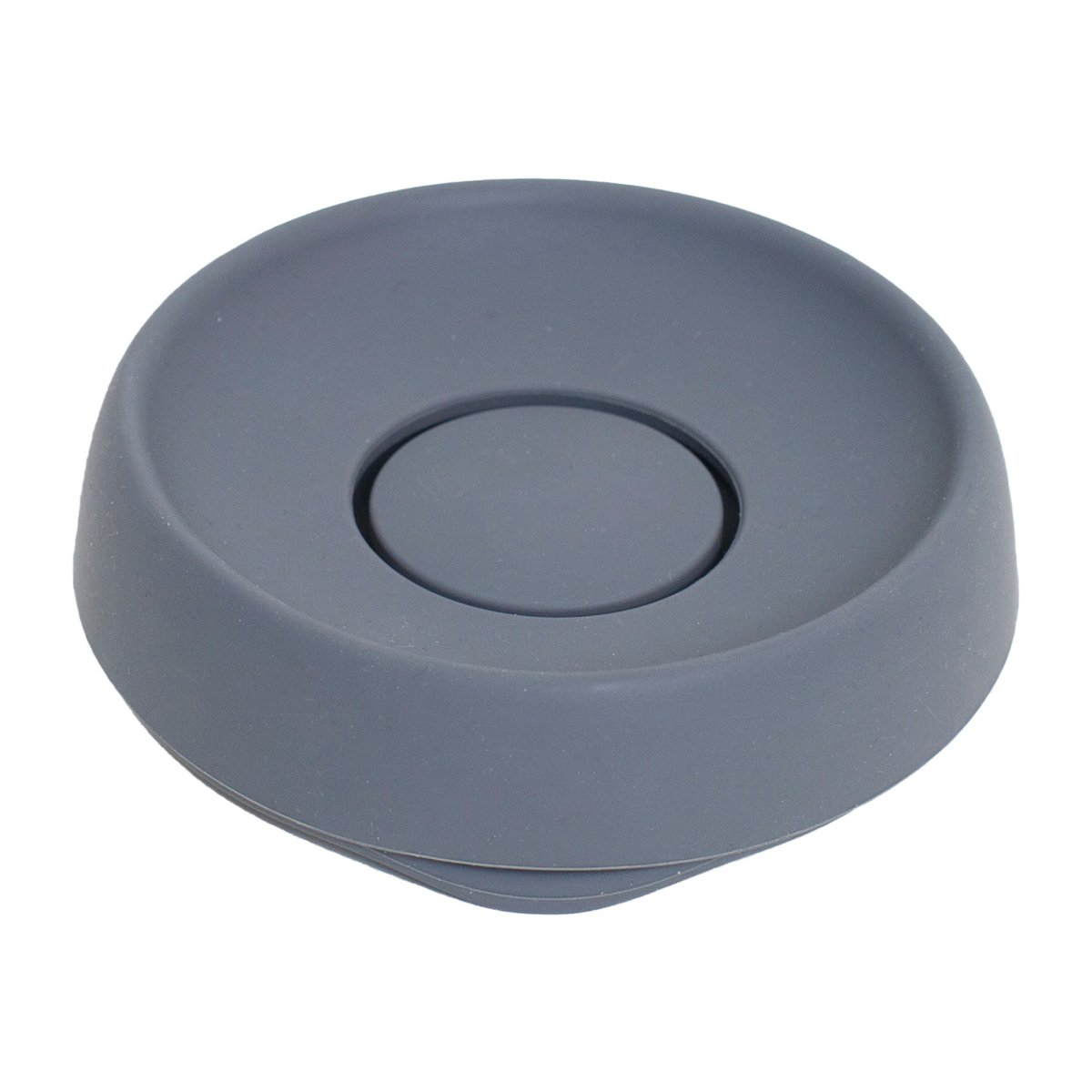 Bosign Porte-savon silicone avec égouttoir dissimulé medium Graphite