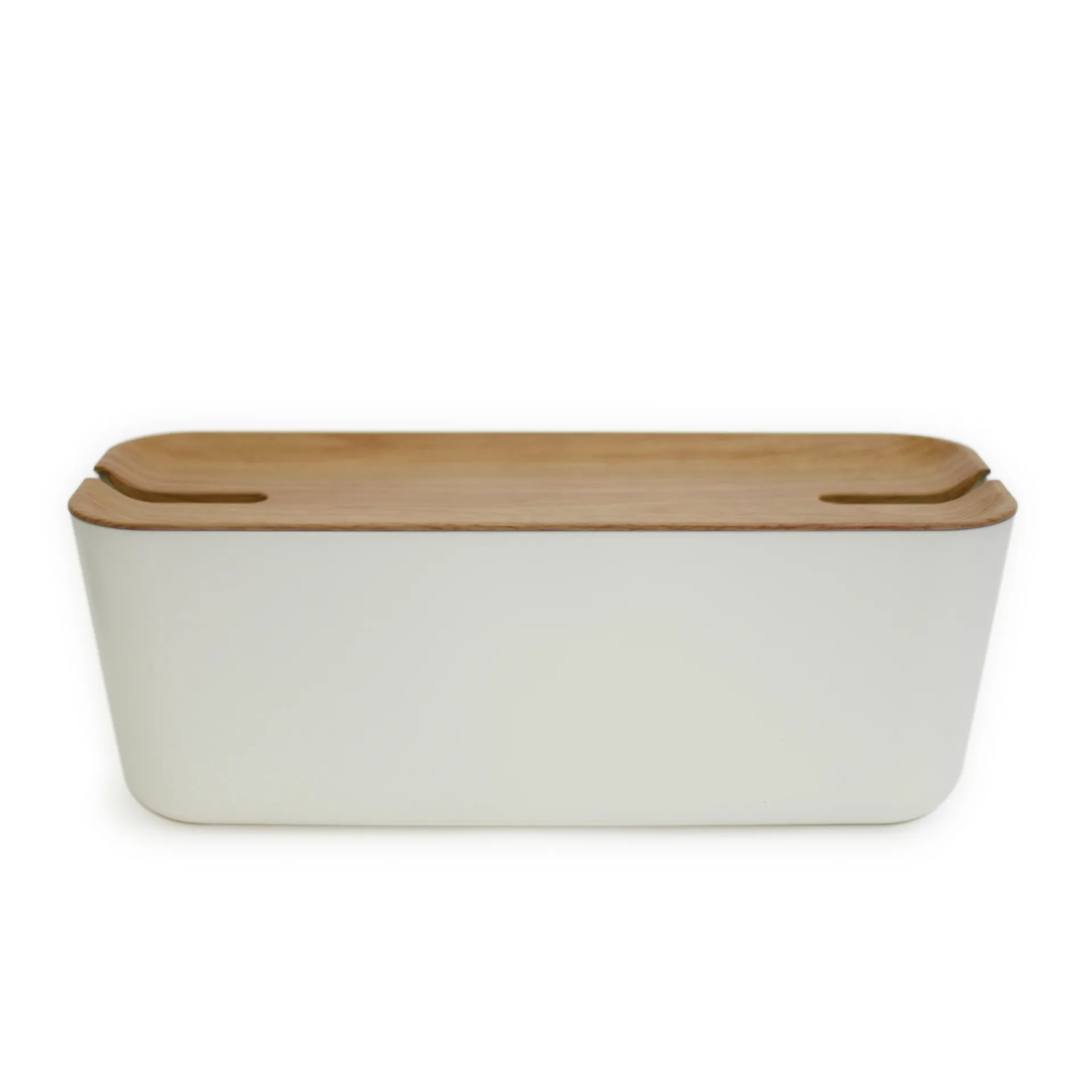 Range câbles Cable Organiser Hideaway XL, couvercle en bois Bosign