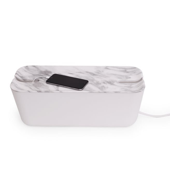Bosign Range câbles Cable Organiser Hideaway XL couvercle en marbre