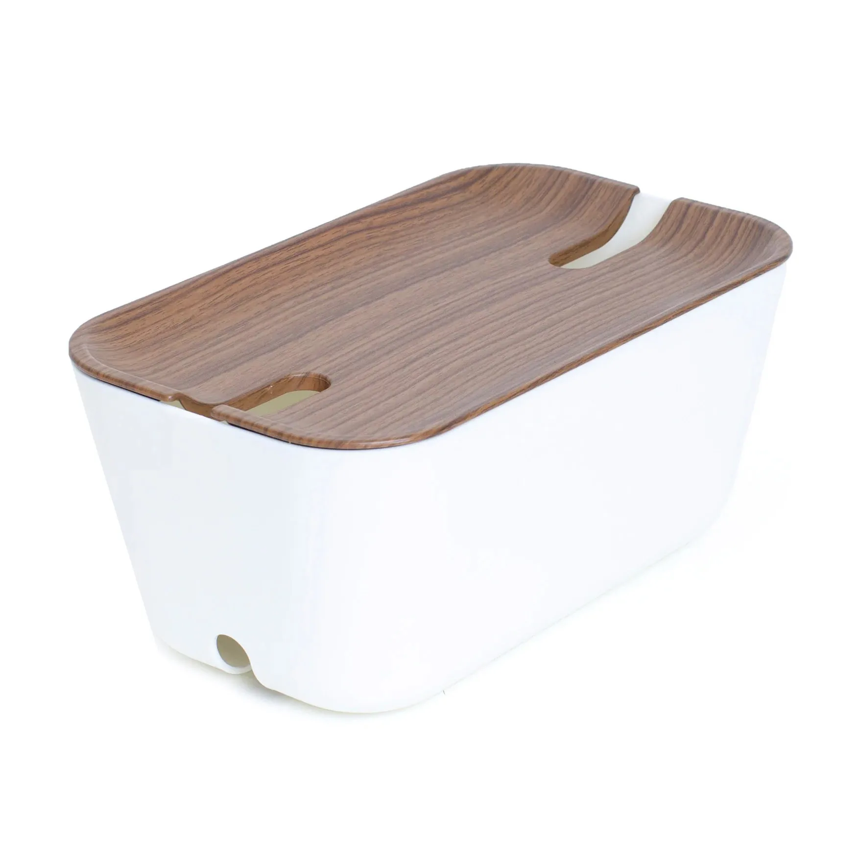 Range câbles M, bois marron foncé Bosign