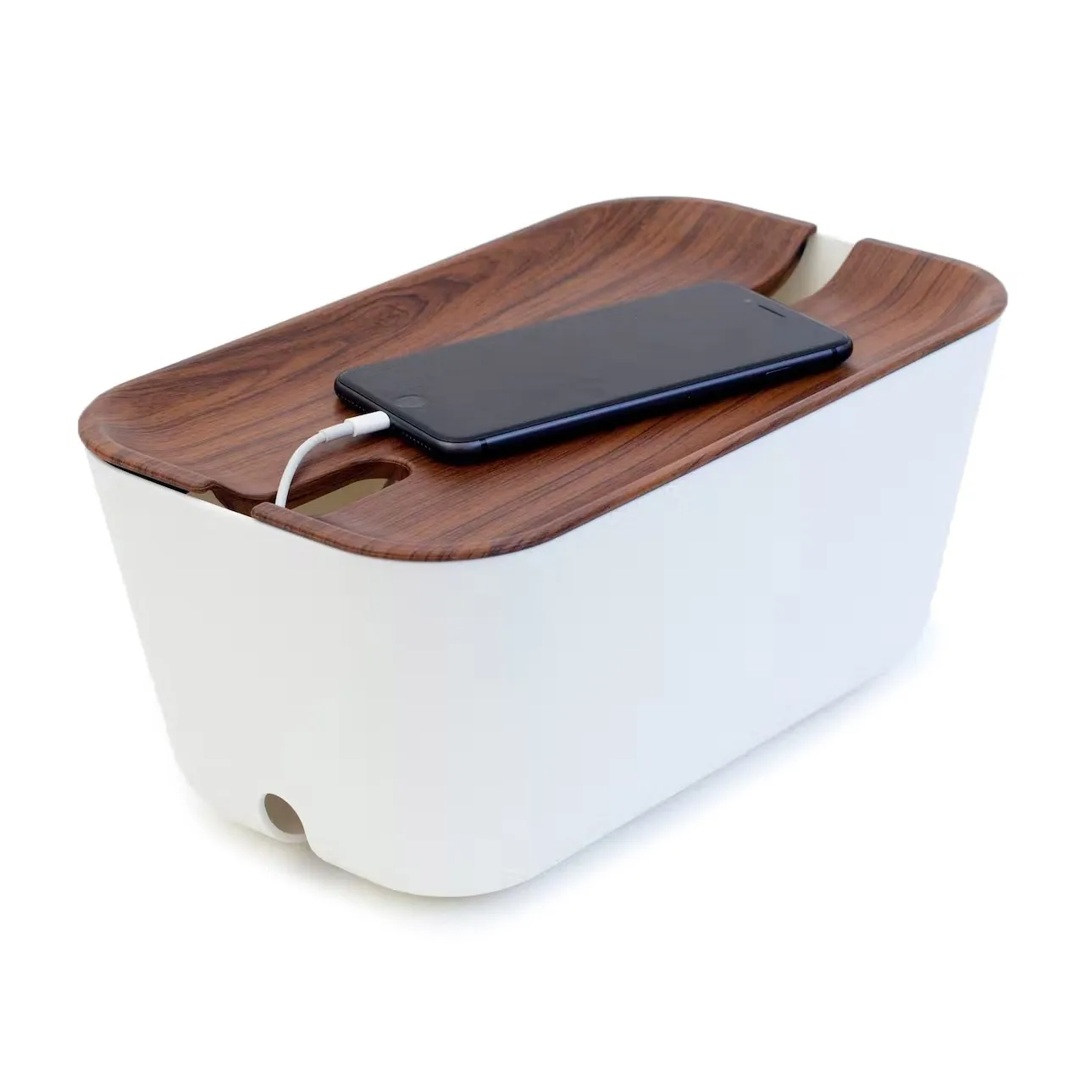 Range câbles M, bois marron foncé Bosign