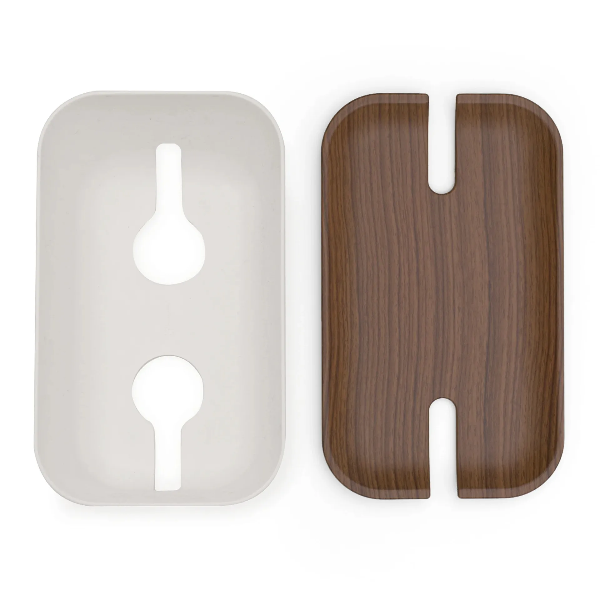 Range câbles M, bois marron foncé Bosign