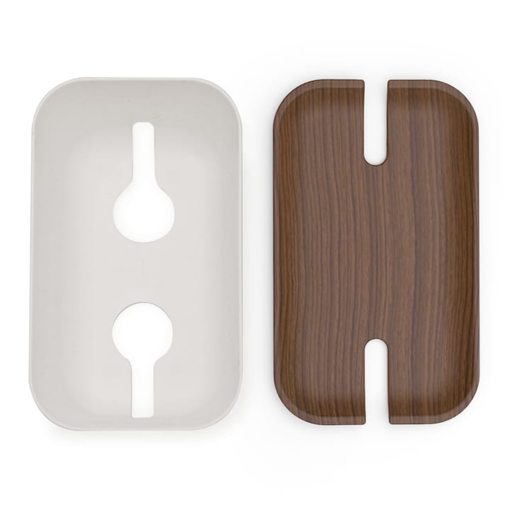 Range câbles M, Décor en bois foncé Bosign