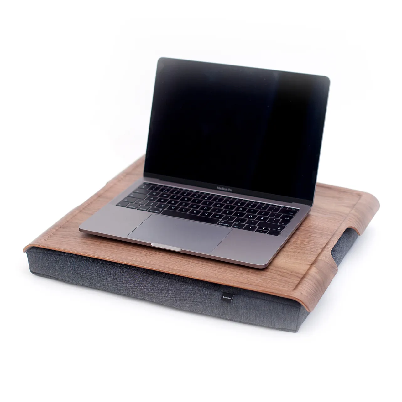 Support ordinateur Bosign, Gris-noyer Bosign