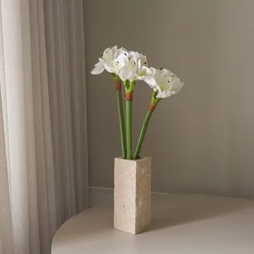 Bouquet artificiel Amaryllis - Blanc, 73 cm - Botané