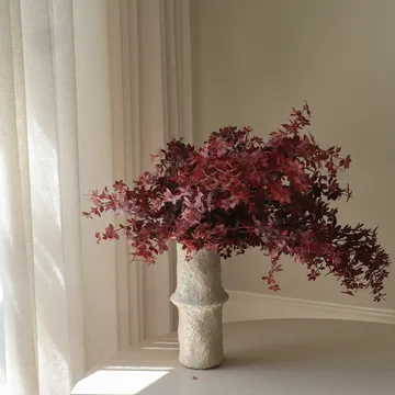 Bouquet artificiel Burgundy Maple Branch - 107 cm, 4 pièces - Botané