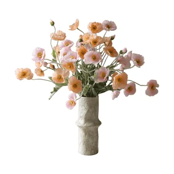Bouquet artificiel de coquelicots - Sorbet Kisses, rose clair-corail 11 pcs - Botané