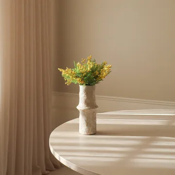 Bouquet artificiel de mimosa - Mini, jaune 10 pcs - Botané