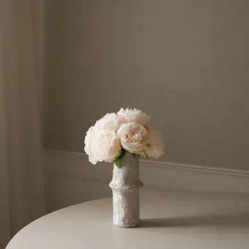 Bouquet artificiel de pivoines - Mini, cream 10 pcs - Botané