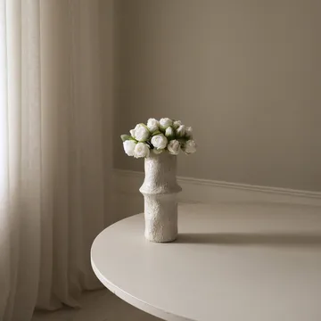 Bouquet artificiel de roses - Mini, blanc 10 pcs - Botané