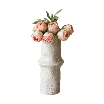 Bouquet artificiel de roses - Mini, rose clair 10 pcs - Botané