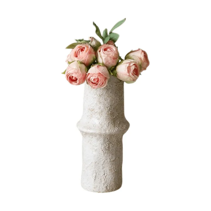 Bouquet artificiel de roses - Mini, rose clair 10 pcs - Botané