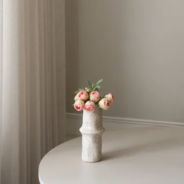 Bouquet artificiel de roses - Mini, rose clair 10 pcs - Botané