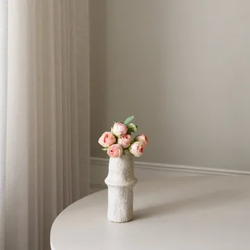 Bouquet artificiel de roses - Mini, rose clair 10 pcs - Botané