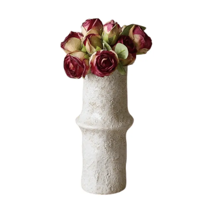 Bouquet artificiel de roses - Mini, rouge 10 pcs - Botané