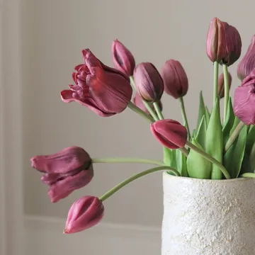 Bouquet artificiel de tulipes mixtes - Lila, 20 pièces - Botané