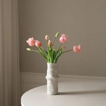 Bouquet artificiel de tulipes Triumph - Rose pâle, 10 pcs - Botané