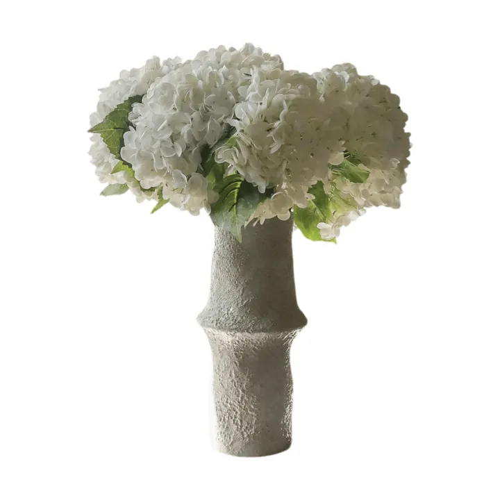 Bouquet artificiel d’hortensias - Blanc, 7 pcs - Botané