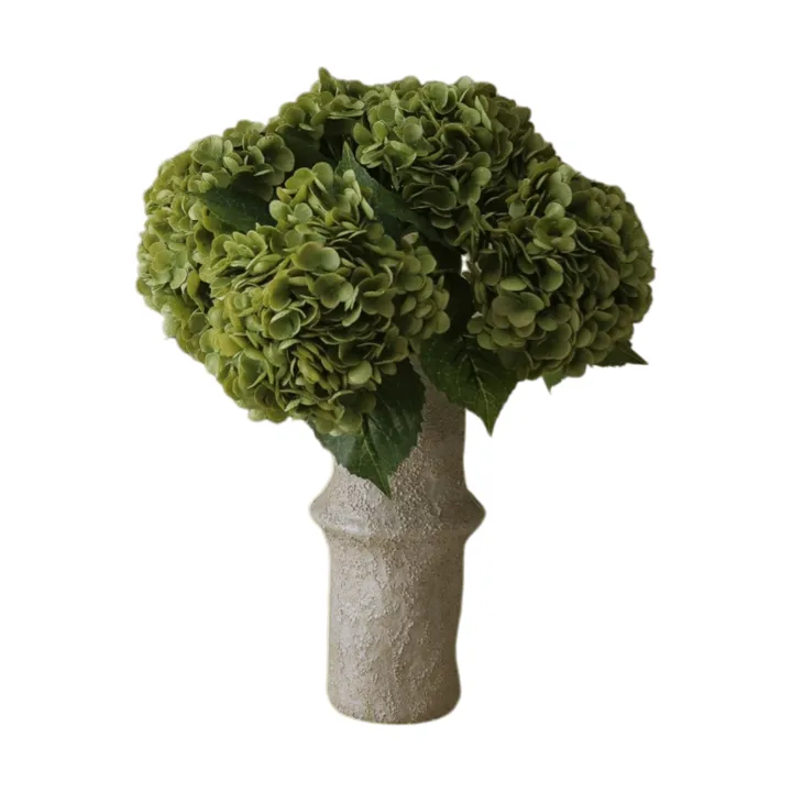 Bouquet artificiel d’hortensias - Moss green, 51 cm, 6 pièces - Botané