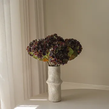 Bouquet artificiel d’hortensias - Muted purple, 60 cm, 6 pièces - Botané