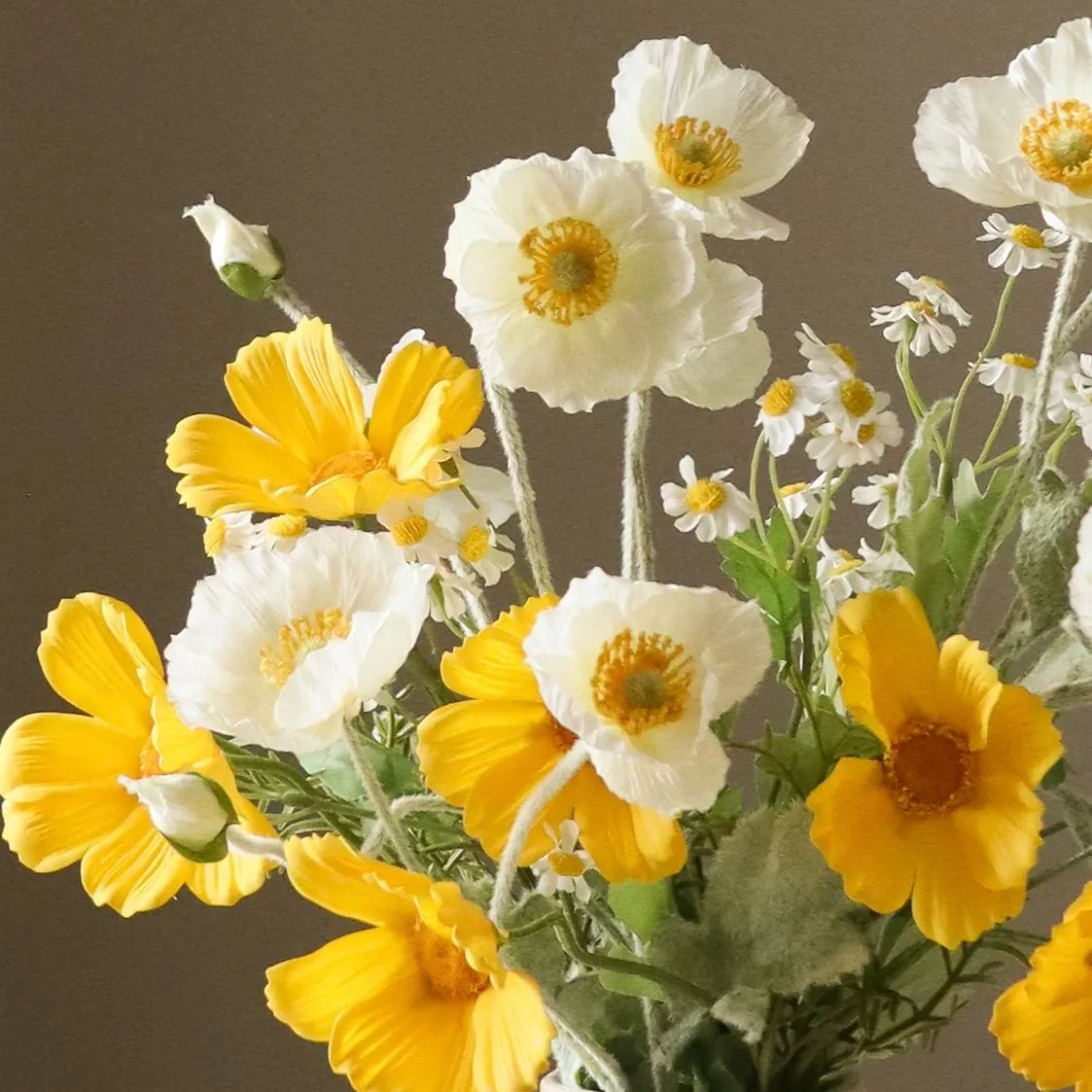 Bouquet artificiel Le Natural, Pâquerette-préstkrage 7 pcs Botané