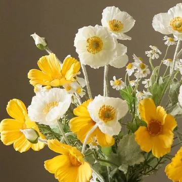 Bouquet artificiel Le Natural - Pâquerette-préstkrage 7 pcs - Botané