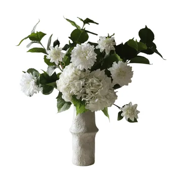 Bouquet artificiel Soft Serve - Hortensia-dahlia, 8 pcs - Botané