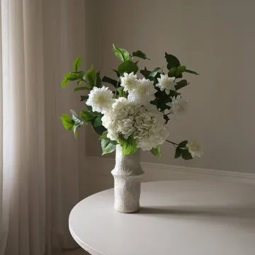 Bouquet artificiel Soft Serve - Hortensia-dahlia, 8 pcs - Botané