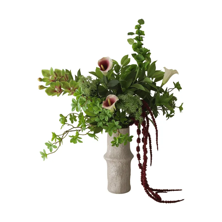Bouquet artificiel Wild Grove - Calla-orchidée cymbidium-carotte sauvage, 112 cm, 16 pièces - Botané