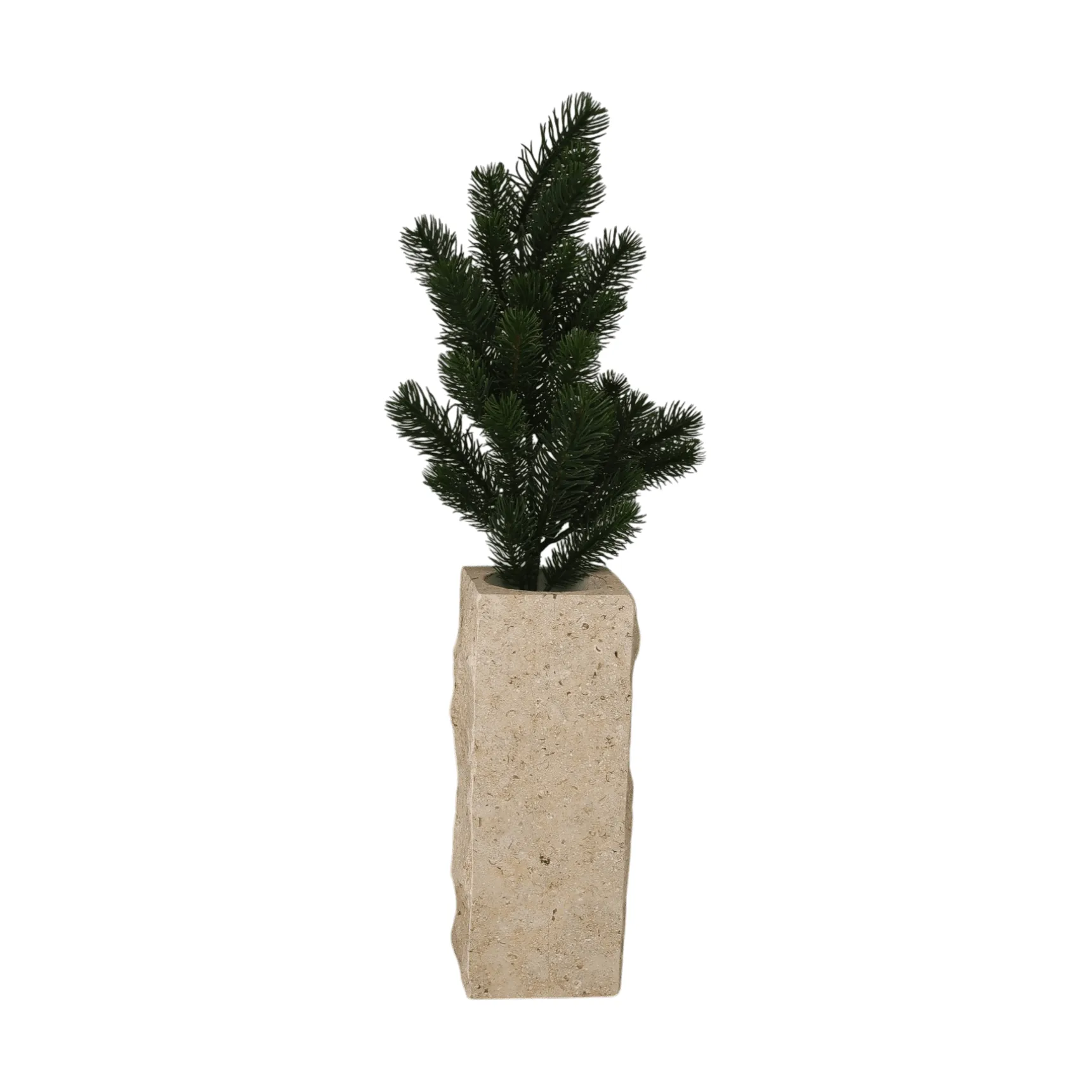 Branche de pin artificielle, Vert, 65 cm Botané