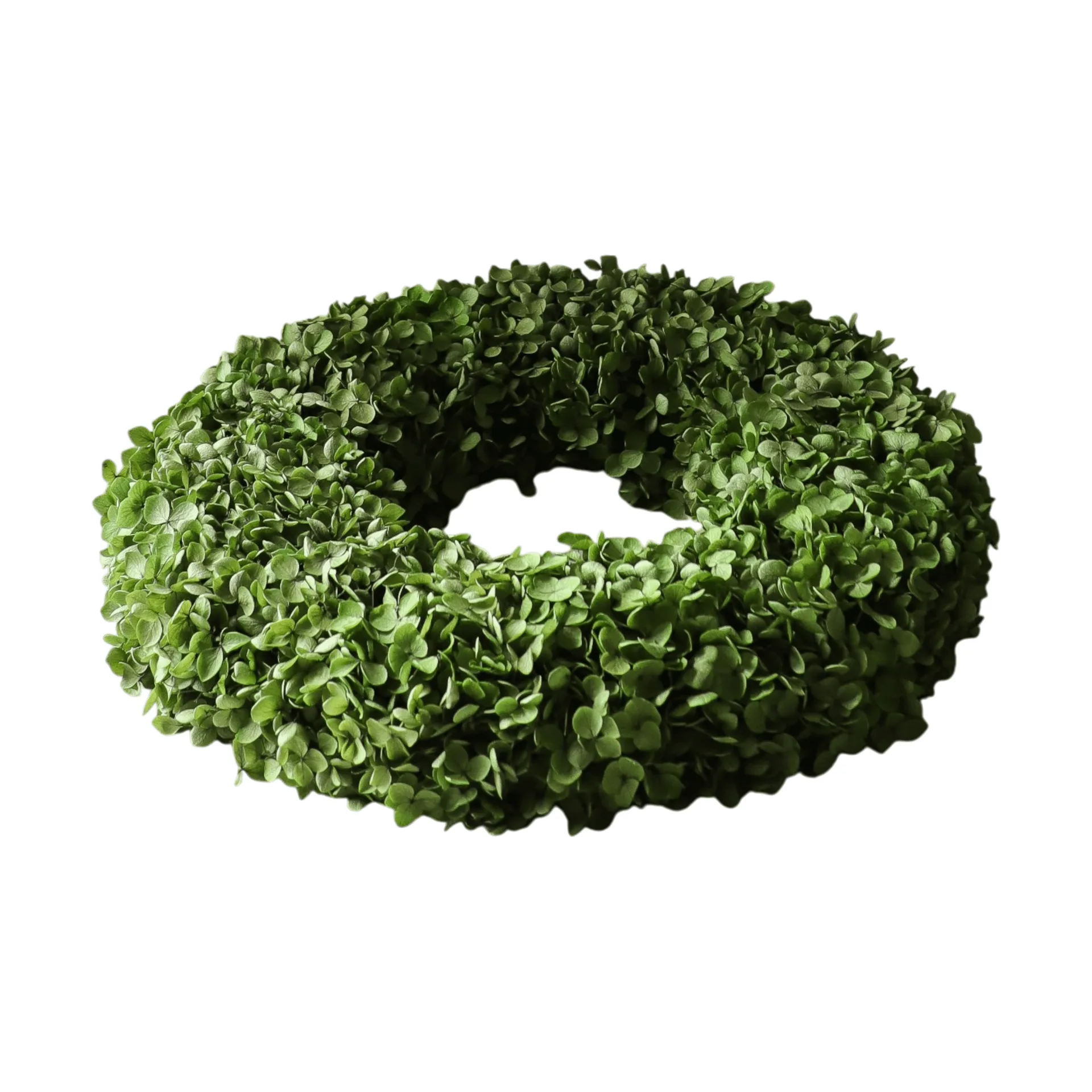Couronne de fleurs Hortensia Wreath, Green, Ø40 cm Botané